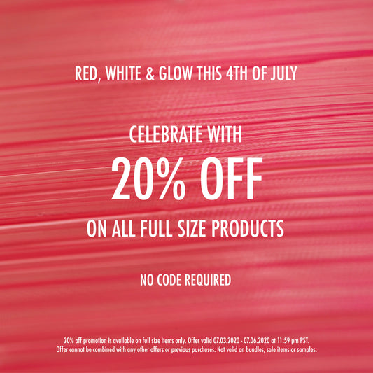 RED, WHITE & GLOW - 4th of July SALE