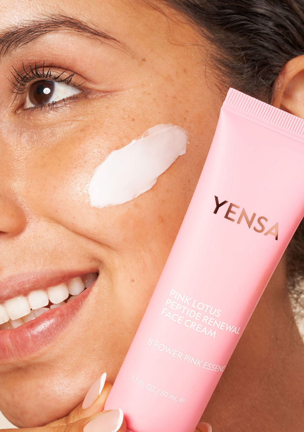 Pink Lotus Peptide Renewal Face Cream