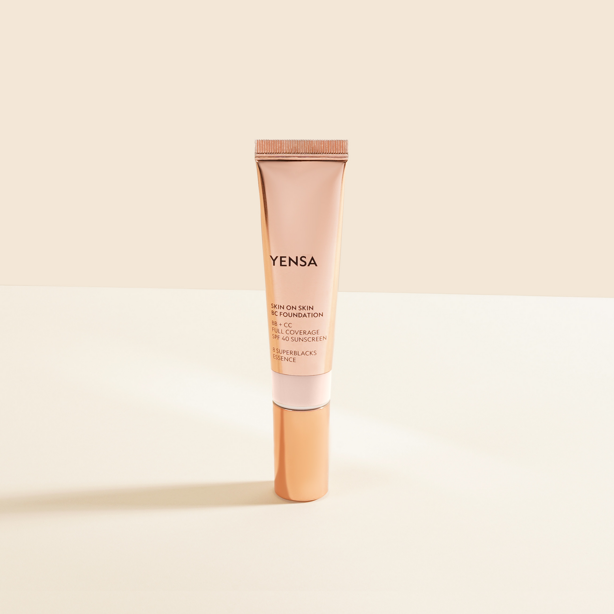 Skin On Skin BB + CC Full Coverage Hyaluronic Foundation SPF 40