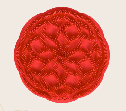 Brush Cleansing Mat - Red